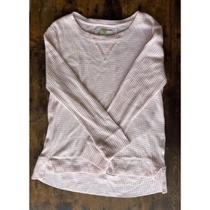 Small Pink long sleeve shirt Top blouse light and soft